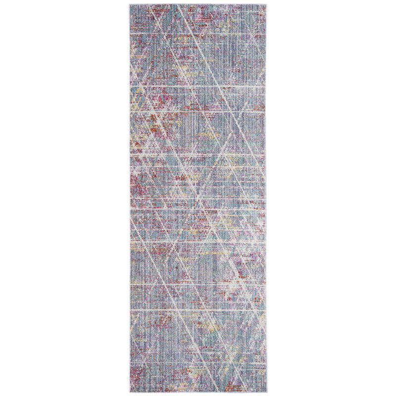 Langton Performance Abstract Rug, Runner 2'9" X 8'