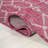 Crompton Moroccan Geometric Textured Weave Indoor/Outdoor Rug-1405050385-1453307638