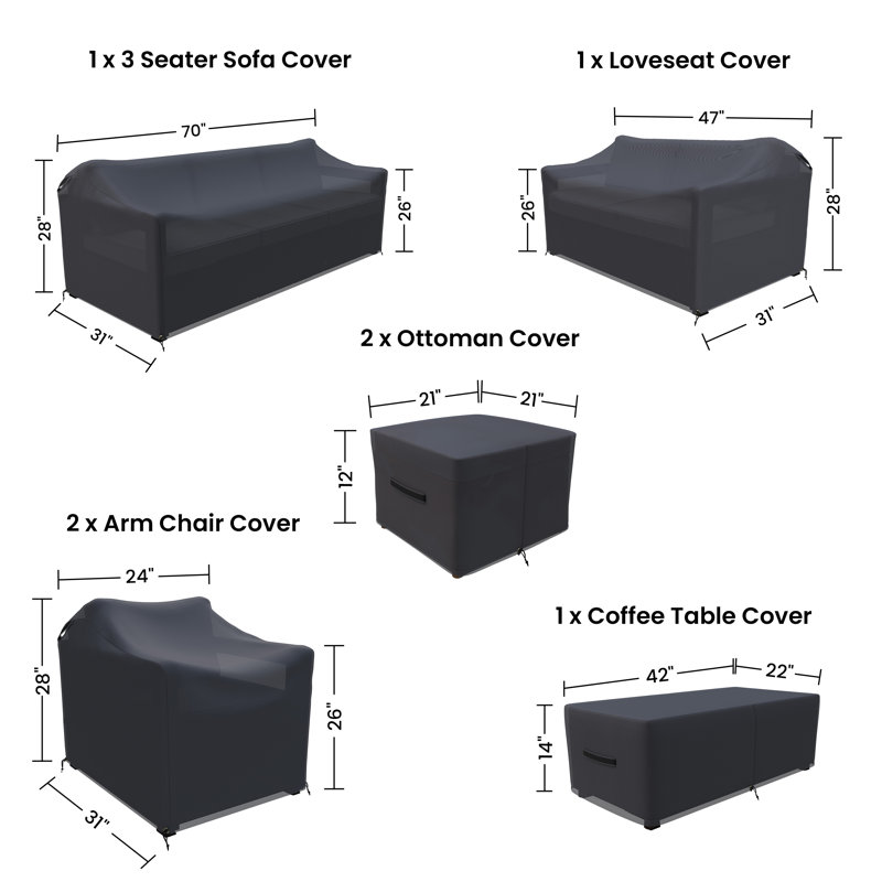 Couvertures de mobilier d'extérieur Kamiron