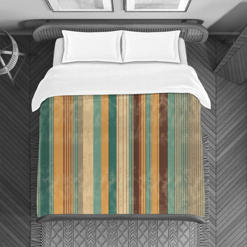 Vertical Striped Bedding, Queen