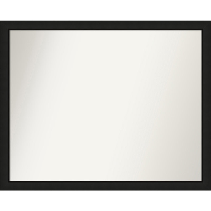 Phil Solid Wood Wall Mirror, Rectangle, 33.25" x 41.25"