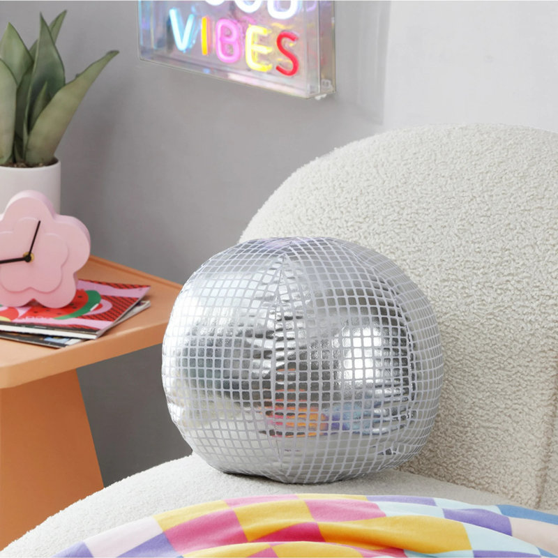 Urban Lifestyle 12" Disco Ball Decorative Pillow