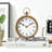 Small Golden Desk Stand Clock