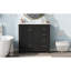 Meuble-lavabo 36 po avec lavabo en céramique, armoire de rangement abondante, 2 portes à fermeture douce et 5 tiroirs