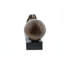 Sculpture Bees in brown polystone with ball