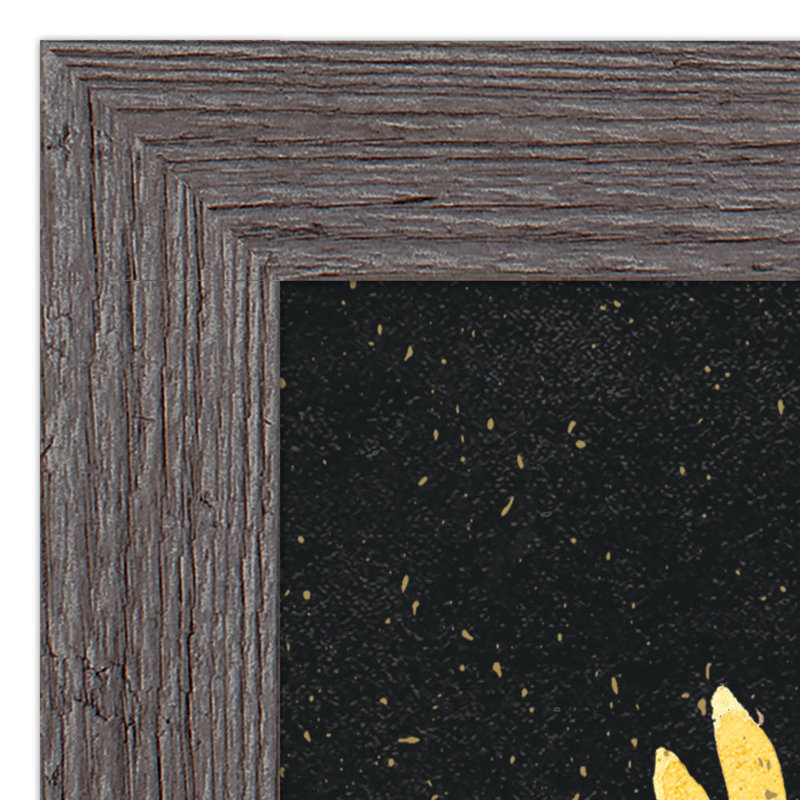 «Be Sunny», reproduction encadrée, H 24 po x l 16 po x P 0,75 po