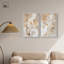 Ensemble de 2 reproductions sur toile Luxe -1604530166-1604530167-1604530155