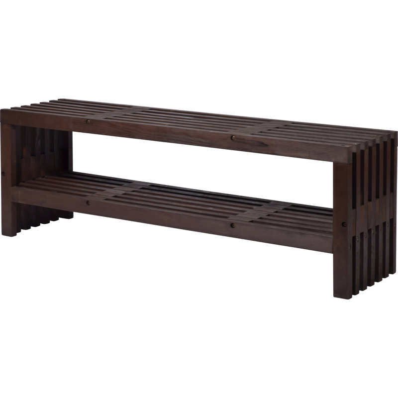Phillipa Solid Wood Pine Outdoor Bench