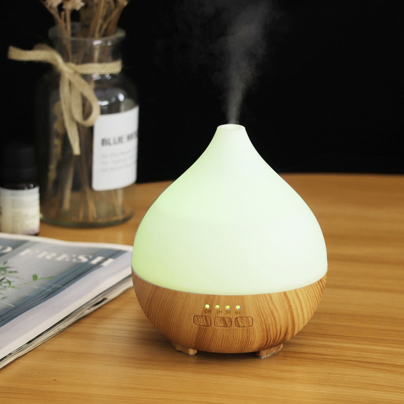 140 ml diffuseur d'arôme de grain de bois USB humidificateur portable diffuseur d'huile brume pour le bureau à domicile chambre à coucher utilisation intérieure