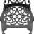 5 - Piece Outdoor Patio Furniture , Random Color Cushions, Aluminum Casting Method, High Temperature Coating, Comfortable Seating, Stackable Chairs, Pa66 Nylon Slip Foot Cast Dining With 4 Seats And