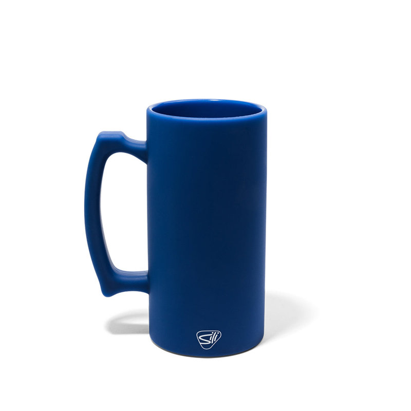 Silipint Silicone 28 oz Beer Stein, Classic Blue