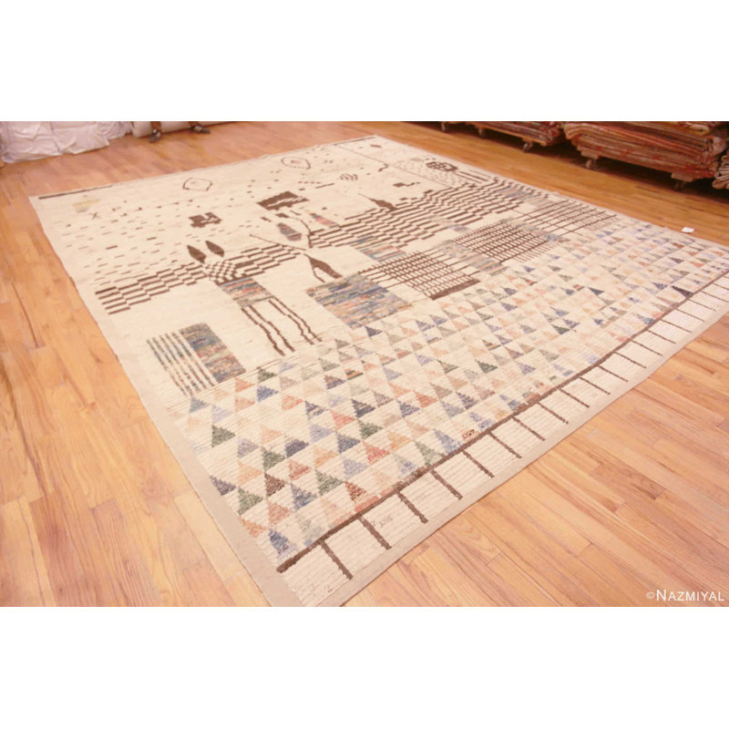 One-of-a-Kind 12'6" X 14' Hand Knotted Area Rug