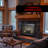 28 Inch Electric Fireplace Insert Multicolored Remote Control Flames Insert Mount Vent Free Double Safety Protection 1400w Heat With 11 Temperature Settings