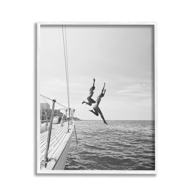 Bc-578_FG " People Diving From Boat " by Sisi And Seb