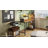 Nedyo 61.3"Computer Desk with RGB LED Lights & Reversible Storage Shelves,Home Office Desk with Hook-1972246600-1972246601