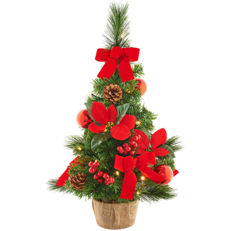 2' H Lighted Artificial Christmas Tree