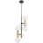 Stone 6 Light Pendant - Travertine Finish