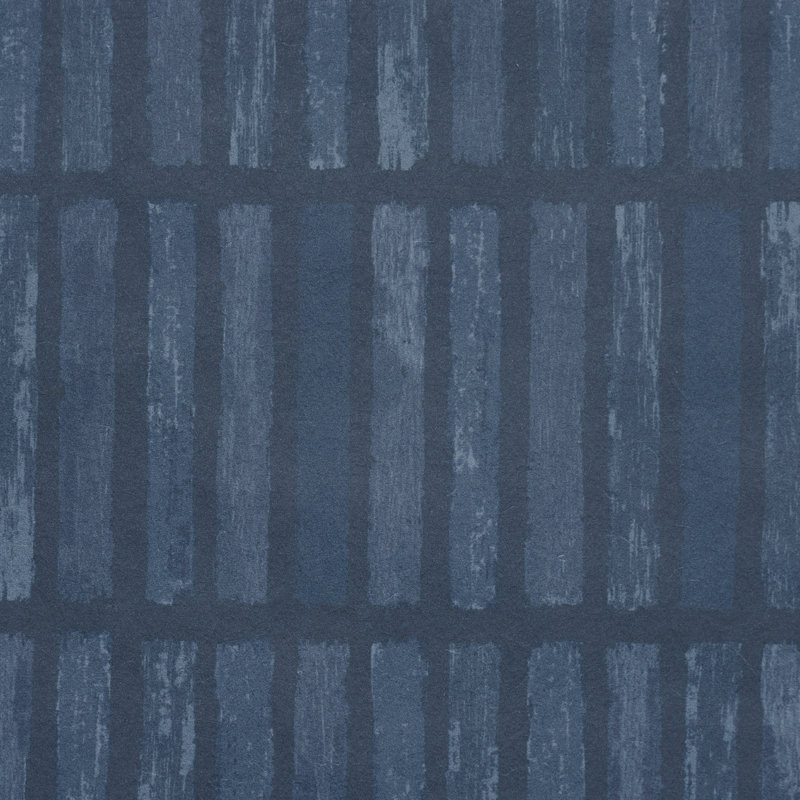 Schumacher X Backdrop Wabi-Sabi Wallpaper, Dark Blue