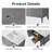 Laval 48" Single Sink Freestanding Bathroom Vanity with Engineered Marble Top-105275176-105275175