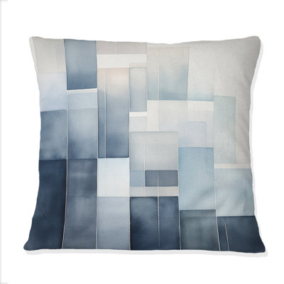 Coussin Cubist Dreams In Faded Retro