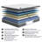 12" Medium Gel Memory Foam Pocket Spring Hybrid Mattress - Breathable Knitted Fabric, Enhanced Support With Individual Pocket Coils, Pressure Relief & Motion Isolation, Multiple Sizes-1439238994-1439238991