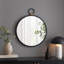 Miroir mural 24 po x 27 po avec cadre noir