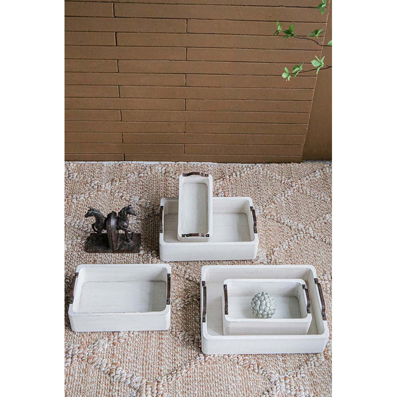 Ensemble de plateaux de service 5 pièces Kikuko