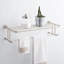 Ceeley Collection Wall-Mount Towel Rack with Shelf-70266284