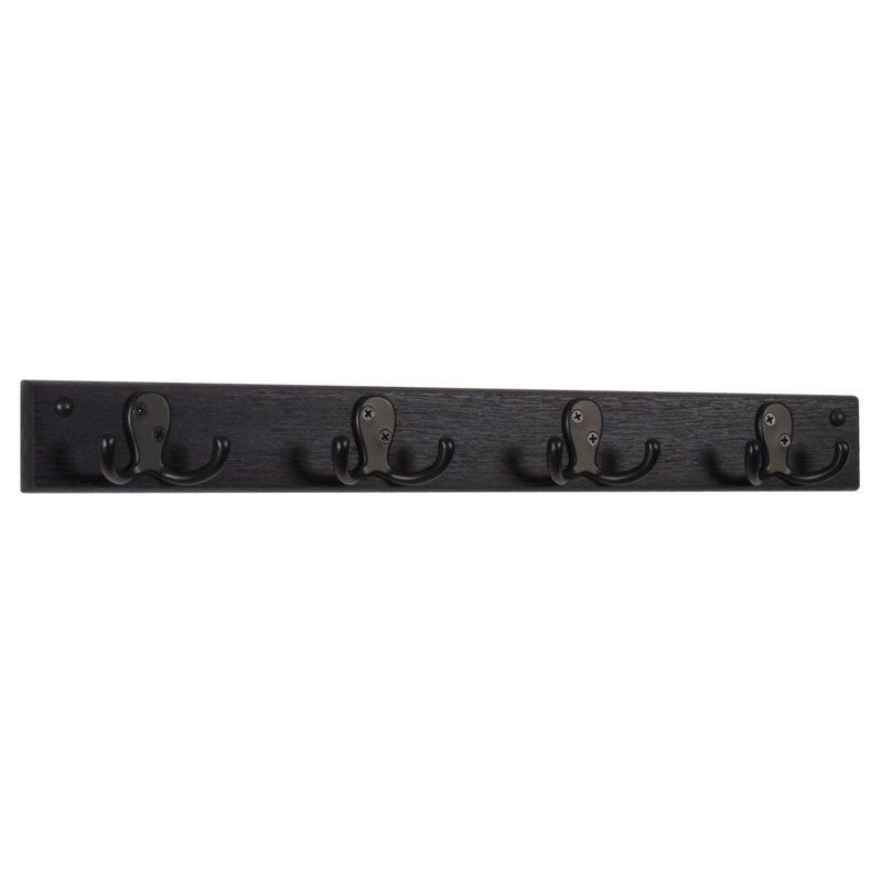 Porte-manteau mural Tilford, Noir