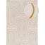 Carmel Modern Arc Cream/Gold Area Rug-131436496