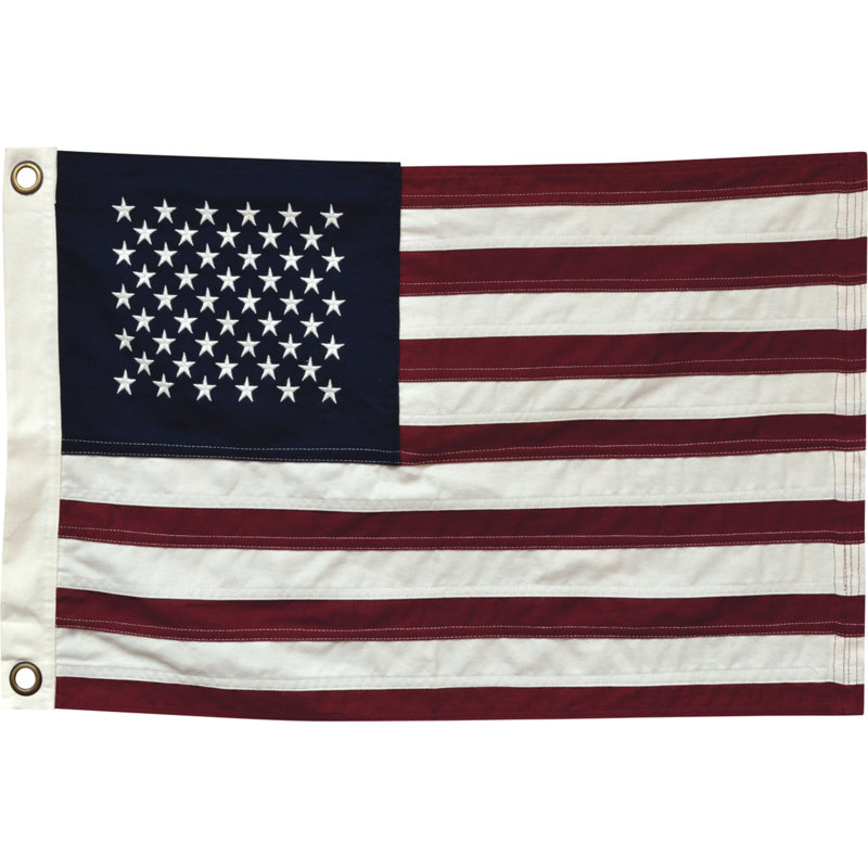 Drapeau naturel américain, 28 po, H 17,5 po x l 29 po