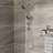 Brushed Nickel 5" Dual Shower Head With Handheld And Adjustable Slide Bar - 5 Different Settings For Enjoyable Bathing In Ways To Customize Experience