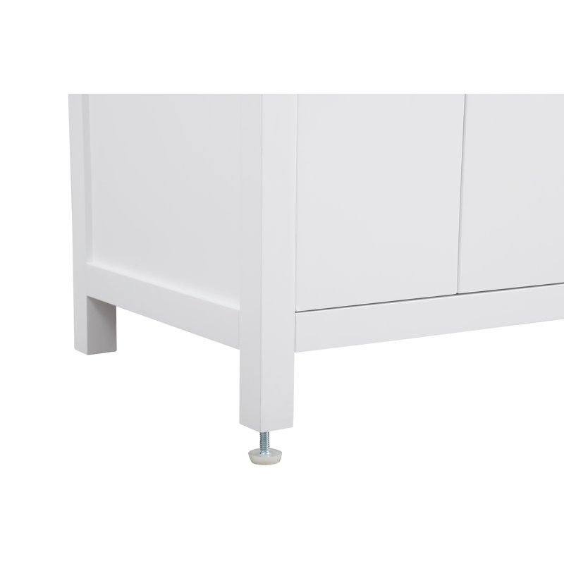 Meuble-lavabo simple 36 po 36 VF60636, Blanc