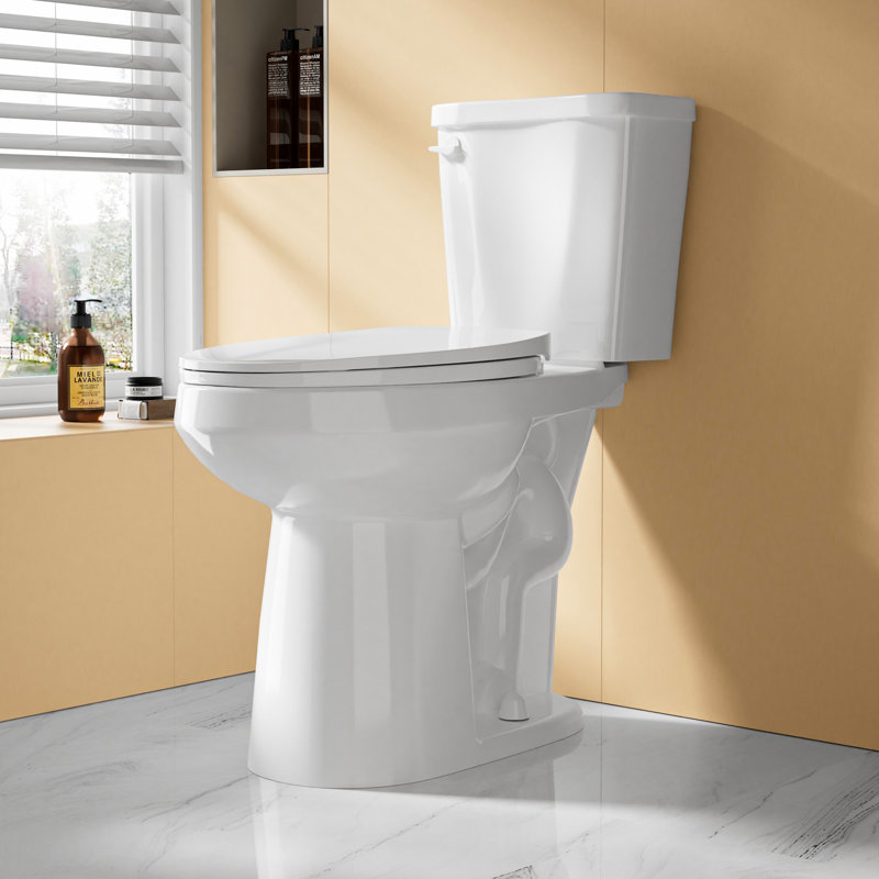 Toilette deux pièces 21 po Bllo, Blanc lustré