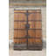 Vintage Chinese Stained Wood Bi-Fold Patio Doors