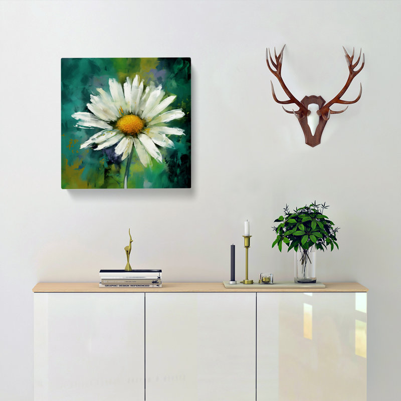 Daisy Abstract Expressionism - Print