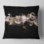 Fumée blanche fractale - coussin imprimé abstrait-30057097-30057093