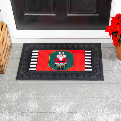 Tapis de porte antidérapant Winter Christmas