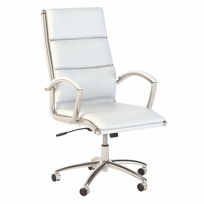 Cabot Vinyl Task Chair, White