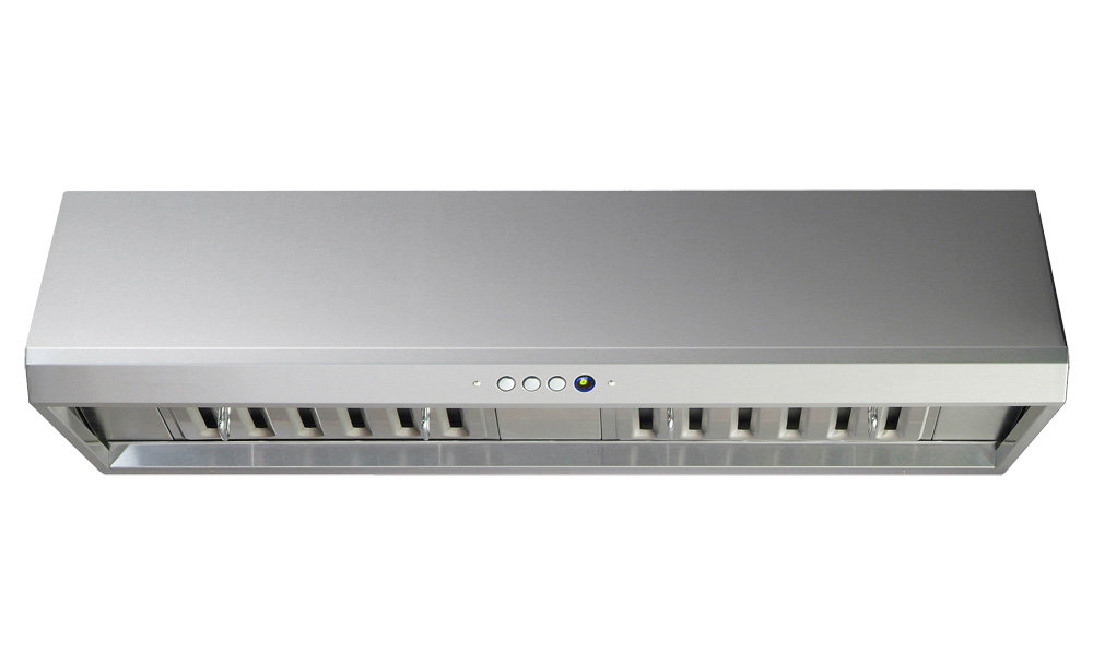 Windster 42" Steel 760 CFM Ducted (Vented) Under Cabinet Range Hood with Baffle Filter Windster