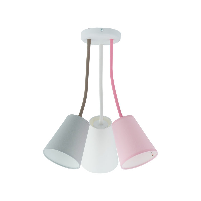 Antaqui Fabric Semi Flush Mount