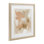 Reproduction sous verre encadrée beige et rose, design by Creative Studio