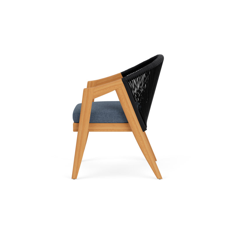 Alpine Outdoor Dining Armchair, Deluna Aegean