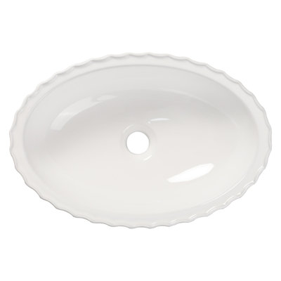Artistic Oval Bathroom Vessel Vanity Sink