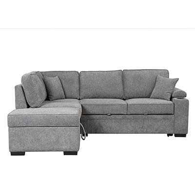 Upholstered L-Shaped Sectional Right Hand Facing