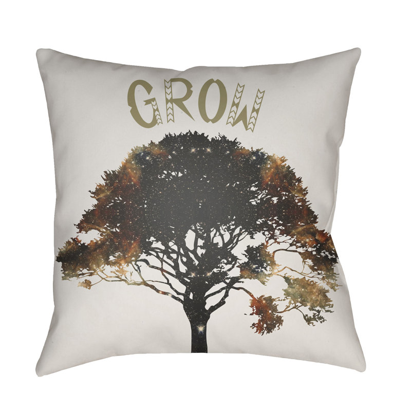 Signa Indoor/Outdoor Reversible Throw Pillow
