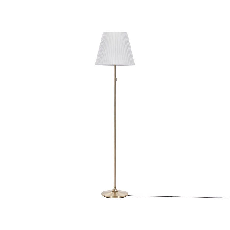 Shutt 148cm Traditional Floor Lamp, Gold