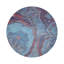 Sous-verres ronds en cuir Agate Lava Vegan-119015181