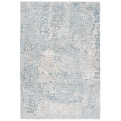 Tapis abstrait gris clair / gris foncé