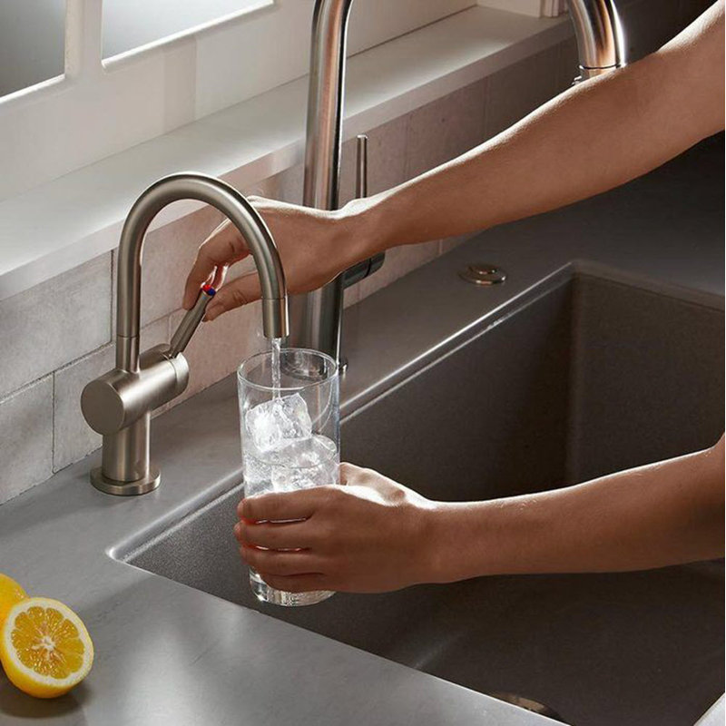 Indulge Modern Instant Hot Water Dispenser, Chrome
